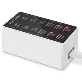 Ycyd-ltc 717181642096 Usb C Charger 12-ports Charging Station For Multiple Devices - Black 12ports