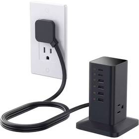 Yichuhaoxi 445017025005 Charging Station 30-watt 9-in-1 Charger Blocks For Tablets Earphone With Surge