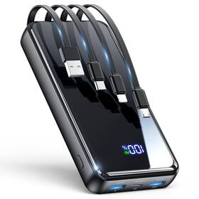 Jm4-pro Yilans Portable Charger 50000mah Power Bank Built-in Cable 22.5w Pd Usb C In And Out