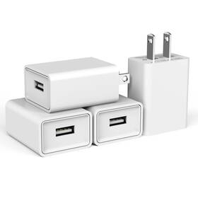 Ygct11 Yoogoal 4-pack Usb Wall Charger Plug 5v 2.1a Ac Power Adapter Compatible Wit