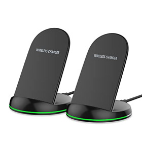 Ytx001usx12 Yootech 2 Pack Wireless Charger 10w Max Charging Black-black