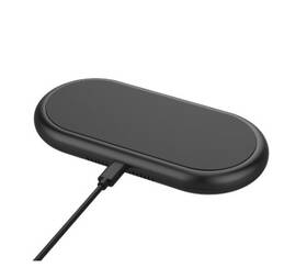 Yootech 654538346170 Powerful 5 Coils Wireless Charging Pad - Black