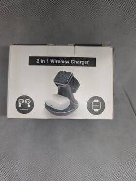 Z36-sa Z36-sa- Black 581007 2 In 1 Wirless Charger Watch And Earbud