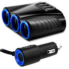 Z4170816sg7sq6117 Way Car Cigarette Lighter Socket Splitter Dual Usb 889634920904