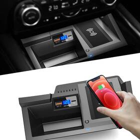 Zchan 696629056995 Car Wireless Charger Mount Fit For Mazda Cx-5 2017-2023