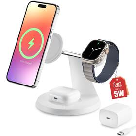 Zechin 768443029865 3 In 1 Wireless Charging Station For Apple Device Fast