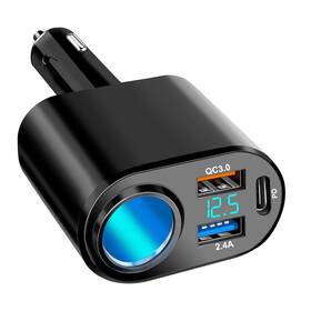 Zecirl 764909889295 Usb C Car Charger Pd 30w Type Dual Fast 90w Cigarrete