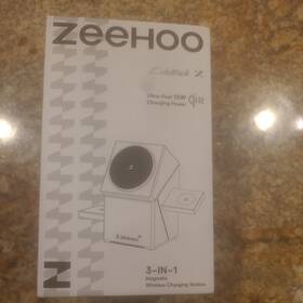 Zeehoo 687735305053 - Wireless Charging Station Qi2 15w Fast Charge Model Cubetrick-x