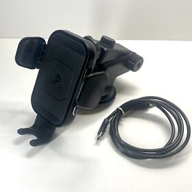 Zcf30 Zeehoo Wireless Car Phone Charger With Cooling Fan Universal Fit Black