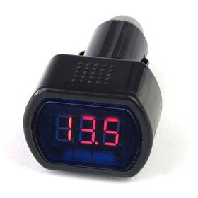 Z1014-1 Zeltauto Led Digital Car Voltmeter 12v/24v Vehicle Voltage Gauge Monitor For Auto