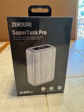 Zdg25tp Zendure Supertank Usb Type-c Portable Power Charger 26800 Mah -2020 - Sealed