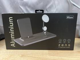 Zens 720618634184 4-in-1 Ipad Magsafe Wireless Charger Qi And Mfi Certified Fast Charging