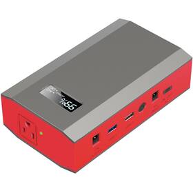 Zerokor 762765727102 Portable Power Bank With Ac Outlet 65w 110v External Battery Pack 24000mah P