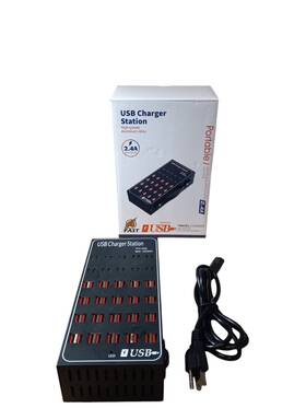 Yfy-a98 Zeusfire 300w Fast Usb Charging Station 20 Ports Charger Block For Multiple Devices