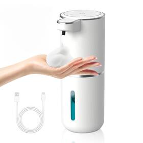 Zevani 643985052468 Automatic Touchless Soap Dispenser 1200mah Battery Foaming Rechargeable Han