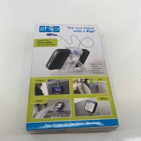 Zhip 896620002018 Hands Free Phone Stand And Retractable Cord Androids-iphones Shipping