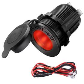 Cl-18mar-102 Zhsms Cigarette Lighter Socket Car Marine Motorcycle Atv Rv Power