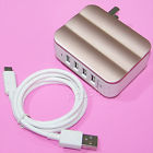 Z981 Zmax Metropcs Unbranded Generic 100 New Multi Function Usb Ac Charger Type-c Cable F Zte Pro 7102467169856
