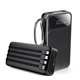 Ht-dx273 Znoyaf Portable Charger Power Bank 50000mah 7 Outputs And 3 Inputs Usbc 22.5w Fast Chargi