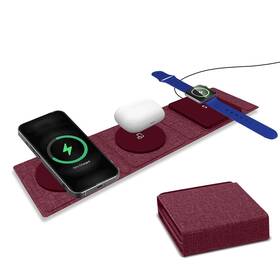 Pw01-sswc-re02 Ztar 3-in-1 Wireless Travel Charger For Iphone 16/15/14/13/12 Samsung Galaxy With