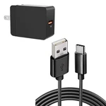 18W Fast Home Charger 6FT Long Usb-c Cable Power Cord Wall Ac For Smartphones. Fixed Price $18.99.