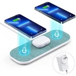 Magnetic Wireless Charger, 30W Fast Charging Pad Compatible Green. Fixed Price $29.99.