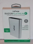 Mycharge Razor Platinum-c Battery Power Bank Chager RZ13V-A New 13,400MAH #1. Fixed Price $25.57.