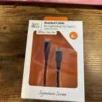 Tech And Go 1319 TG3 6 Ft. Braided Cable For To Usb-c. Fixed Price $7.00.