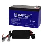 Mighty Max 12V 9AH Gel F2 Replaces Generac XP8000E Generator + Charger. Fixed Price $44.99.