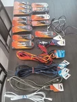 Lot Of Charge & Sync Cables, Cords Usb Ports Type C, Iphone Hands Free Ear Buds. Fixed Price $29.99.