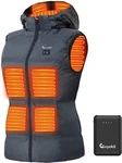 Eoyekli Women's Heated Vest 7.4V Battery - Detachable Hood Xl. Fixed Price $74.99.