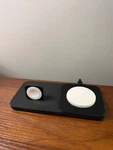 Nomad Base Max Magsafe Charging Pad For Apple Watch And Iphone - 15W Black. Fixed Price $75.00.