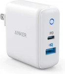 Anker Usb Charger, 30W 2 Port Fast With 18W Power Adapter, Iphon. Fixed Price $33.99.