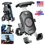 15W Wireless Motorcycle Phone Holder Fast Charger Stand Motorbike Handlebar New!. Fixed Price $36.99.