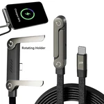 Usb Cable 240W Fast Charging 1 Foldable Phone Stand Holder Charger Cord. Fixed Price $14.99.