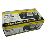Power Station For Recharging & Organizing Your Electronic Devices! Nib. Fixed Price $12.95.