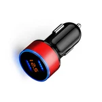 Dual Usb Phone Charger Cigarette Lighter Led Digital Display Voltmeter Adapter. Fixed Price $12.89.