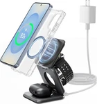 Ku Xiu Wireless Charging Station For Samsung QI2 Certified Aluminum Foldable. Fixed Price $60.79.