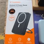 10000-MAH Torras Ostand Wireless Power Gray. Fixed Price $29.50.