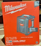 Milwaukee 2792-20 M18 Bluetooth Jobsite Radio -and- Built-in Batt Charger New!. Fixed Price $245.95.