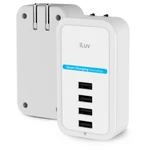 Iluv ROCKW4ULWH Compact Port Usb Wall Charger With Smart Charging, Safety Desi. Fixed Price $16.99.