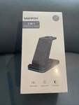 Mankiw 3 Wireless Charger 15W Fast Charging Station New Sealed. Fixed Price $30.00.