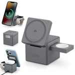 Anker 3-IN-1 Cube Magsafe Charger Stand 15W Foldable Wireless Charging For Apple. Fixed Price $44.53.