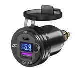 Sobmoto Motorcycle Din/hella Usb Charger (not For Car Cigarette Black. Fixed Price $31.99.