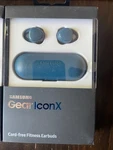 Samsung Gear Iconx SM-R150 Bluetooth Fitness Earbuds. Fixed Price $49.99.