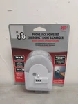 Phone Jack Powered Emergency Night Light And Charger VR3 Line Needed. Fixed Price $9.95.