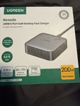 Ugreen Nexode Desktop Charger 200W Usb-c Gan With 6 Ports. Fixed Price $60.00.