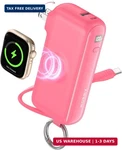 Rorry Flow Portable Charger, 10000MAH 40W Fast Charging Power Bank With Built-in. Fixed Price $64.97.
