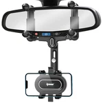Ipow Large Rearview Mirror Phone Holder For Car 360 Rotatable And Retractab. Fixed Price $22.10.