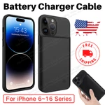 For Iphone 15 14 13 12 11 8 Battery Charging Case Cover Power Bank Charger. Fixed Price $22.06.